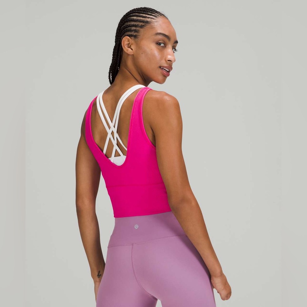 Lululemon Power Pivot Tank Ribbed - Picture 2 of 6